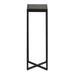 Drink Table Black 7x7x21 4