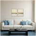Framed Canvas Sylvie Dark Gold 2 Piece Set 18x24 5