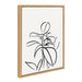 Framed Canvas Sylvie Natural 18x24 2
