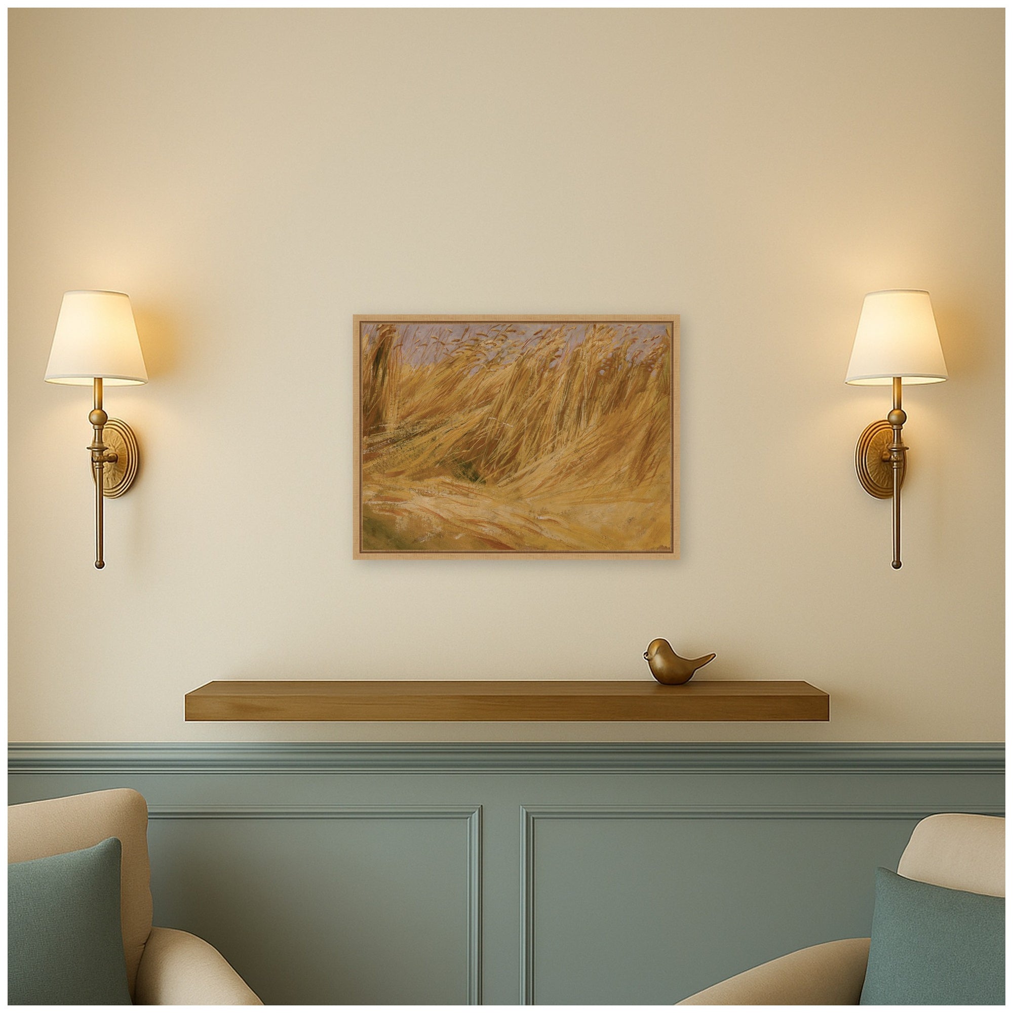 Framed Canvas 24x18 Sylvie Natural 5