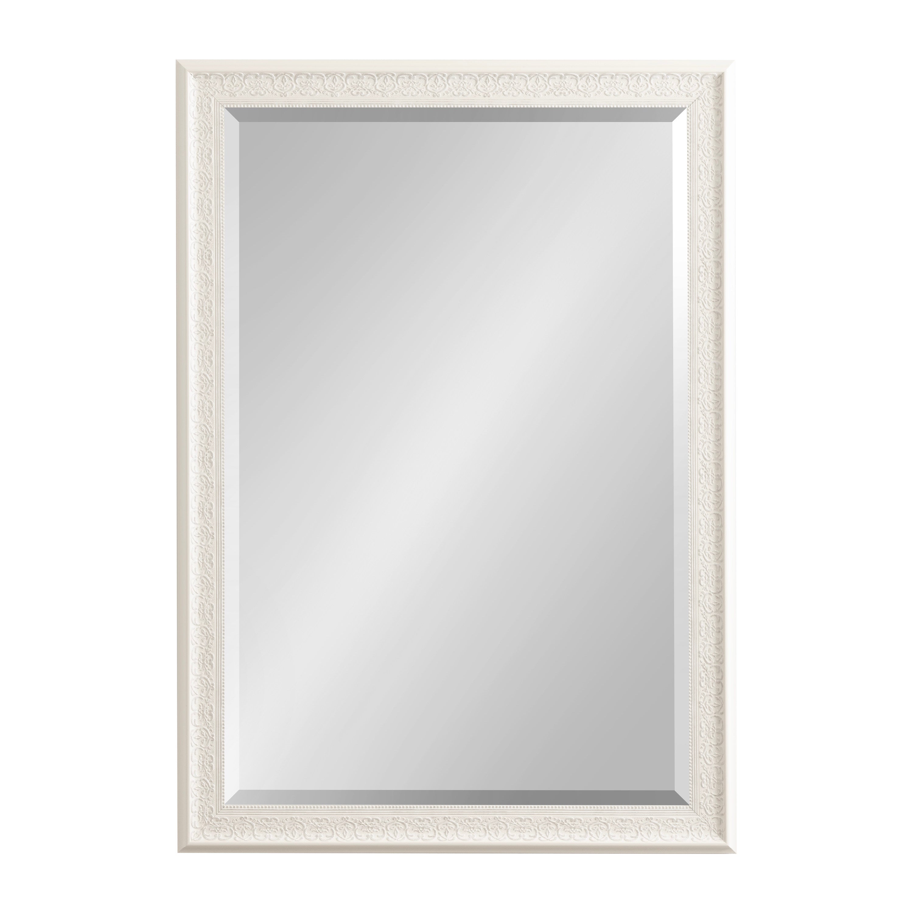 Rectangle Mirror White 28.5x40.5 5