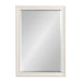Rectangle Mirror White 28.5x40.5 5