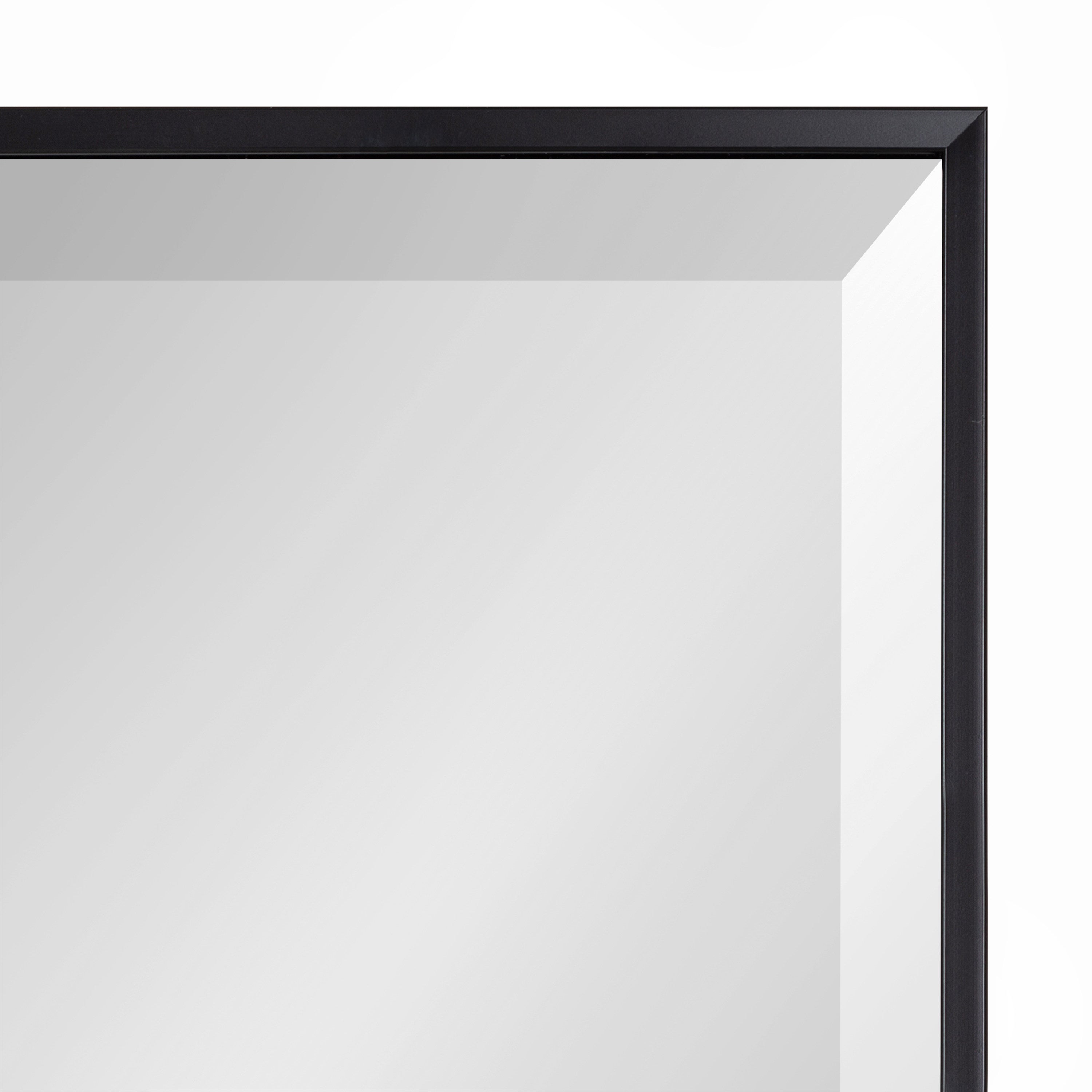 Square Mirror Black 28.75x28.75 3