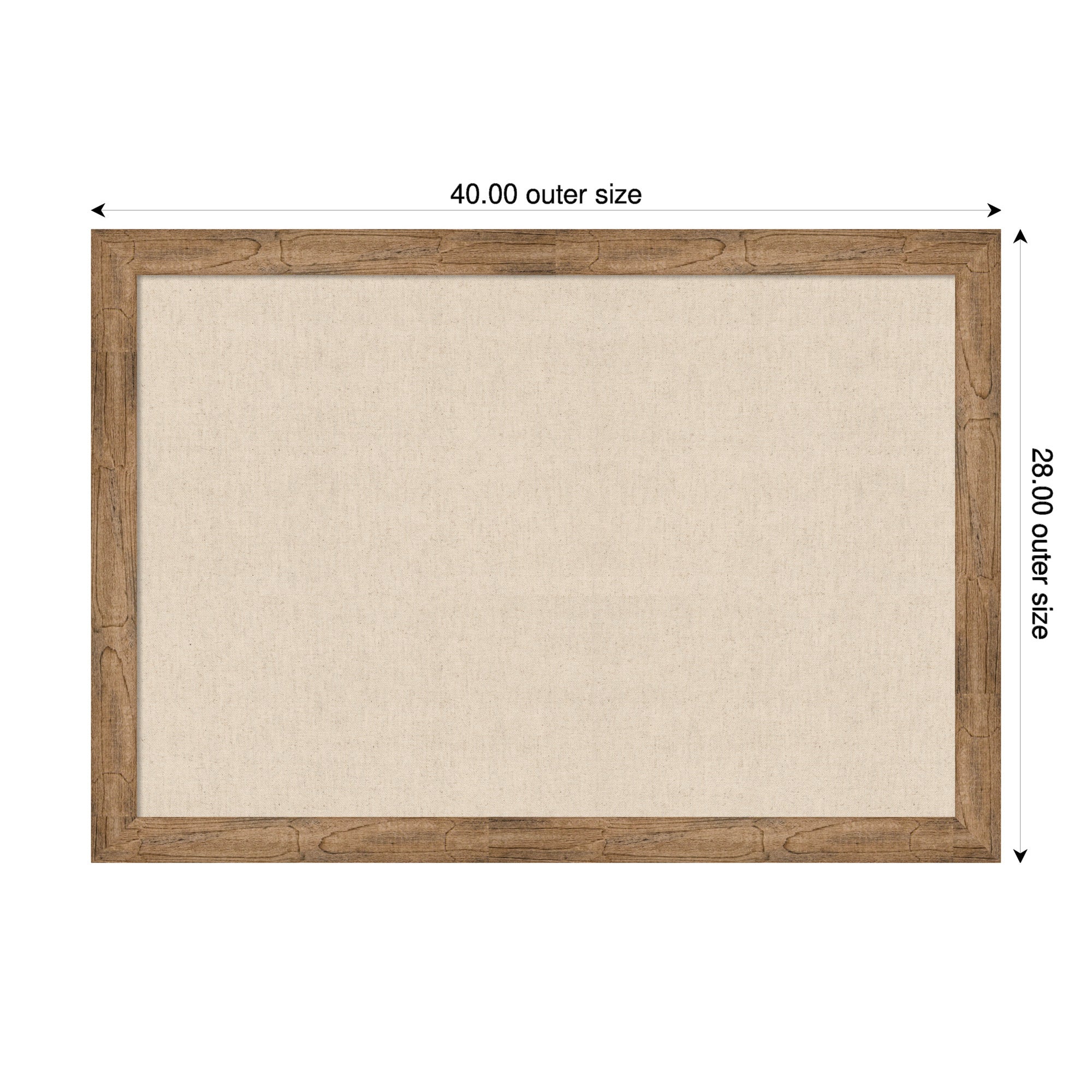 Magnetic Canvas 40x28 Owl Brown Narrow 2
