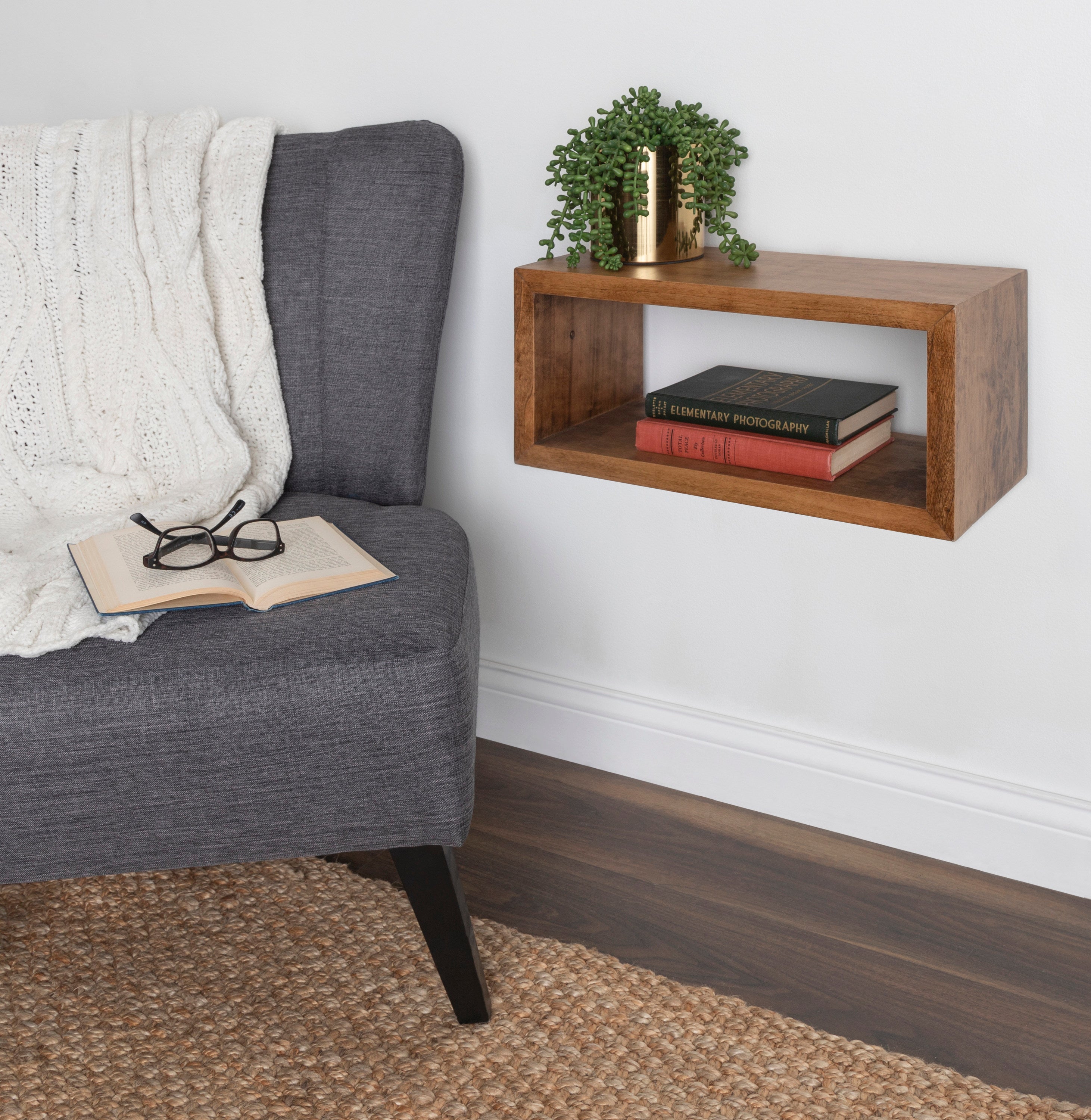 Holt Wood Wall Shelf