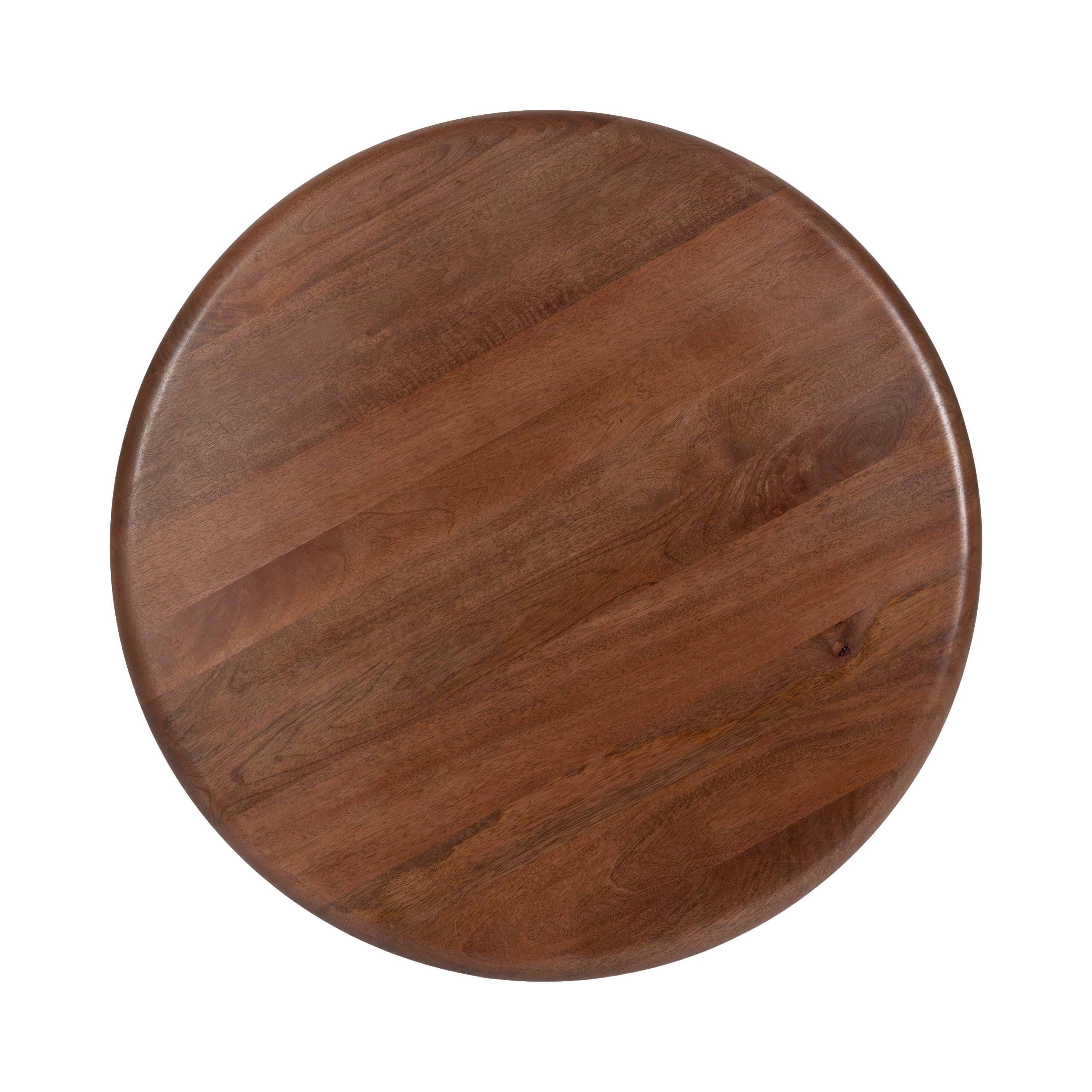 Coffee Table Walnut Brown Black 28x28x18 5