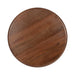 Coffee Table Walnut Brown Black 28x28x18 5