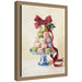 Framed Canvas Sylvie Dark Gold 10x13 1