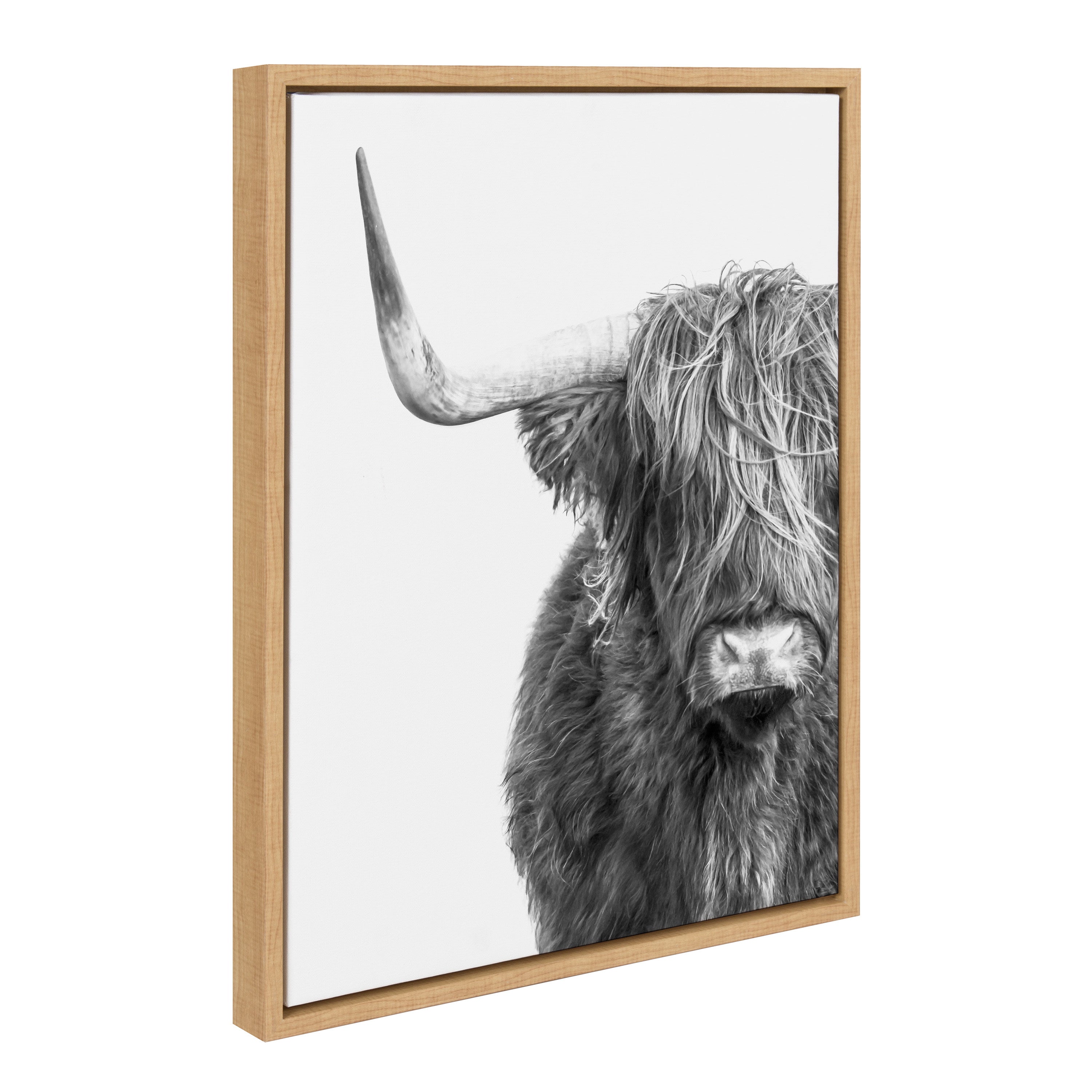 Framed Canvas Sylvie Natural 18x24 1