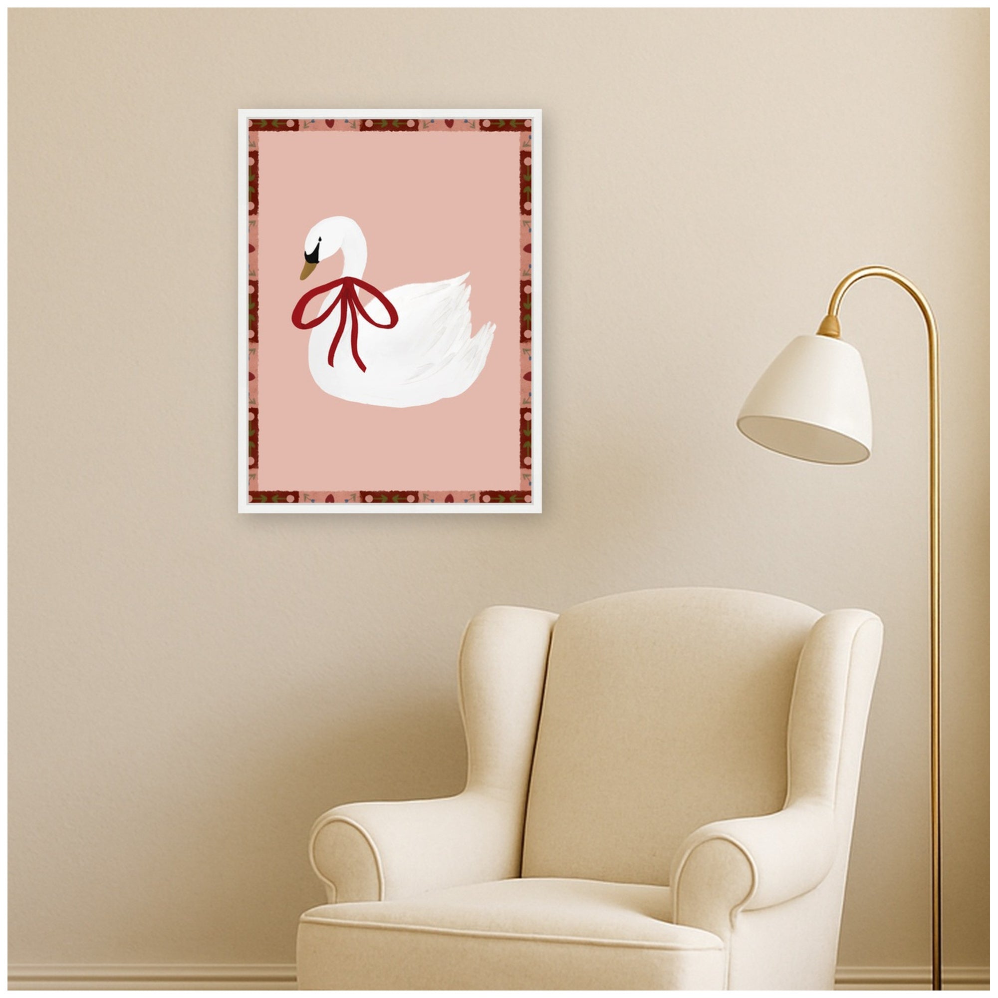 Framed Canvas 18x24 Sylvie White 7