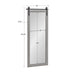Rectangle Mirror Gray 18x50 5