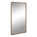 Rectangle Mirror Rustic Brown 20x36 1