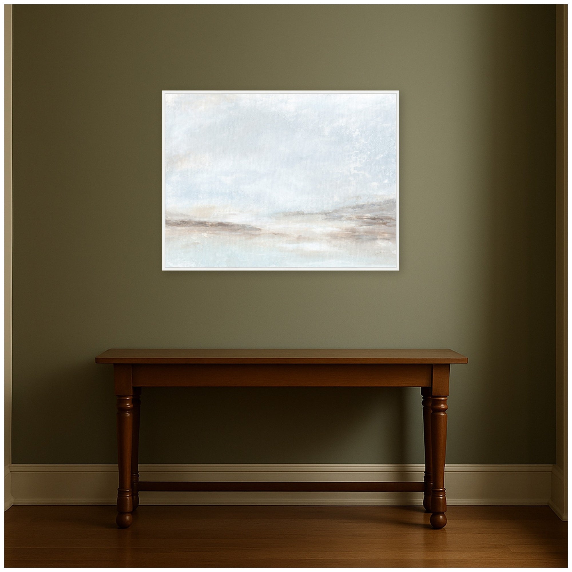 Framed Canvas 42x32 Sylvie White 6