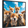 Funny Fox Selfie by The Creative Bunch Studio