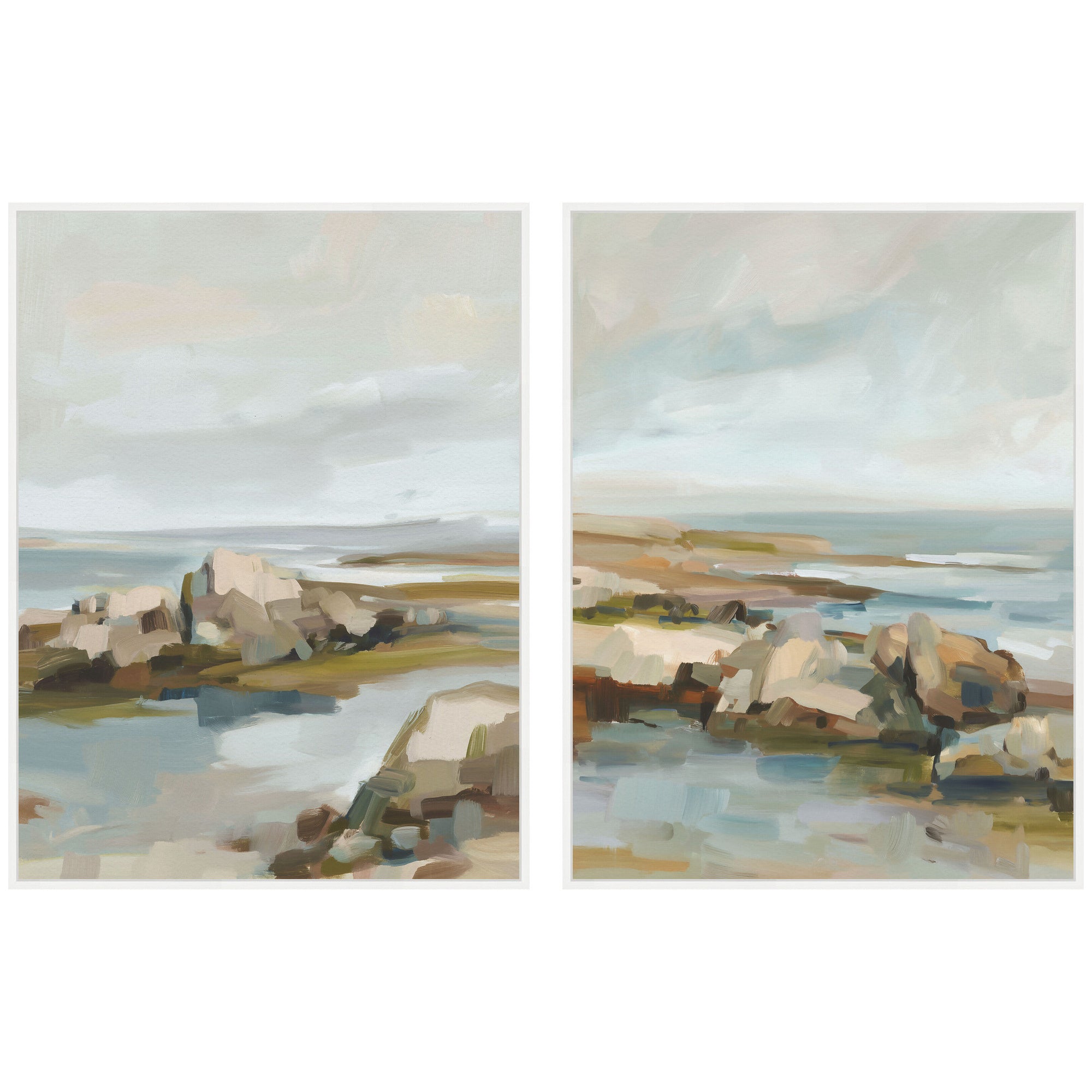 Art Set 2 Piece Set 31x41 Sylvie White 1