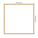 Art Set 2 Piece Set 30x30 Sylvie Bright Gold 2