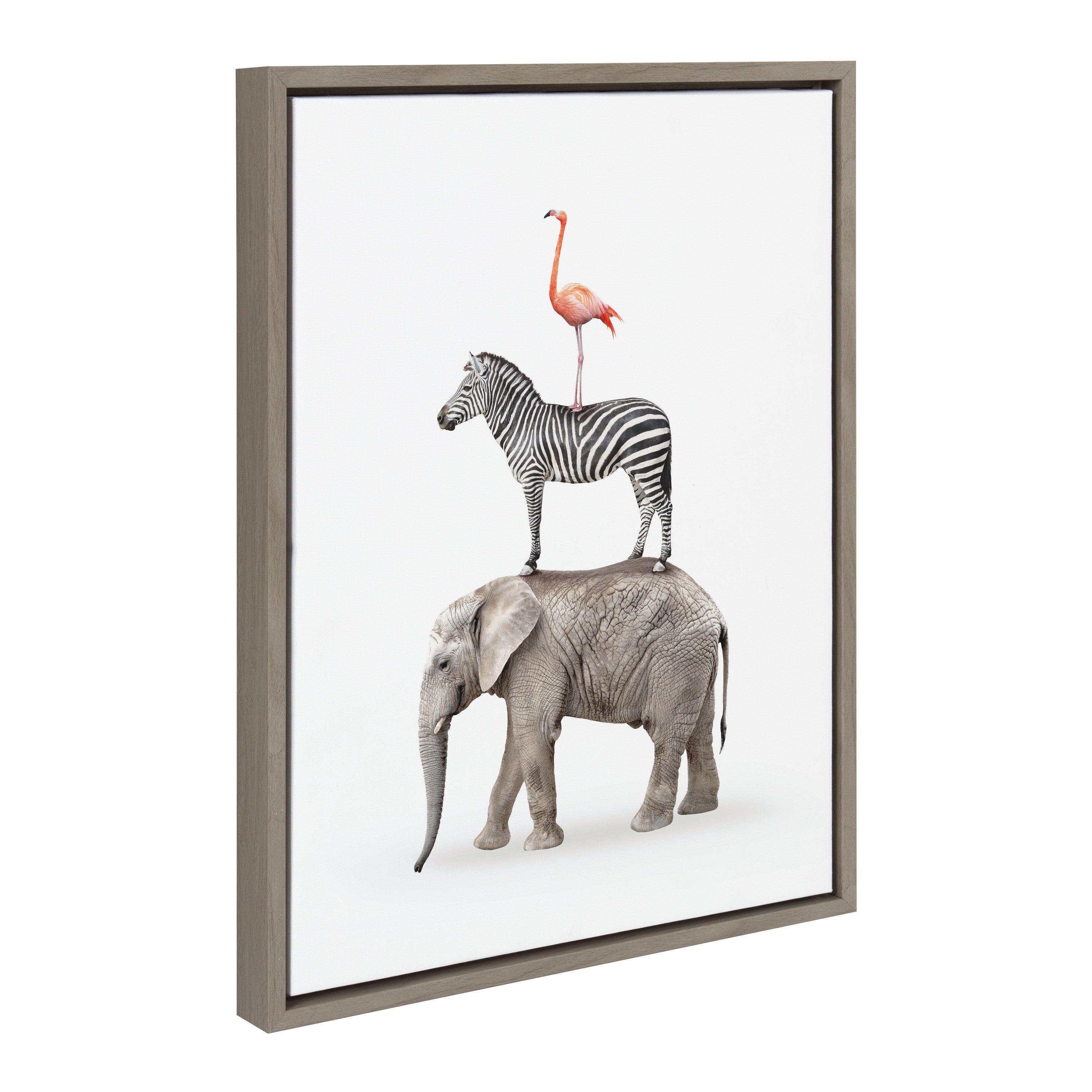 Art Set Sylvie Graywash 4 Piece Set 2