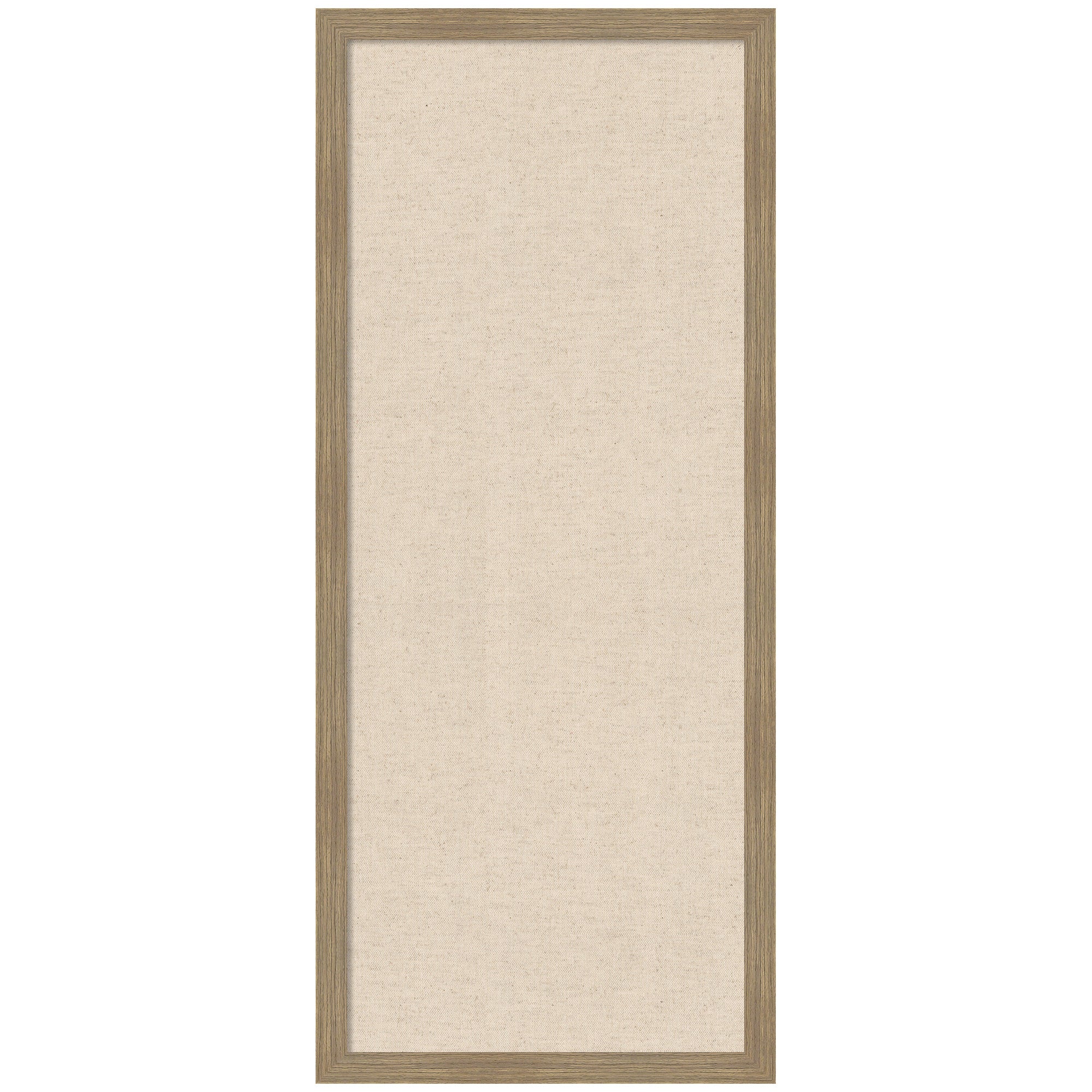 Pinboard 18x42 Woodgrain Stripe Mocha 1