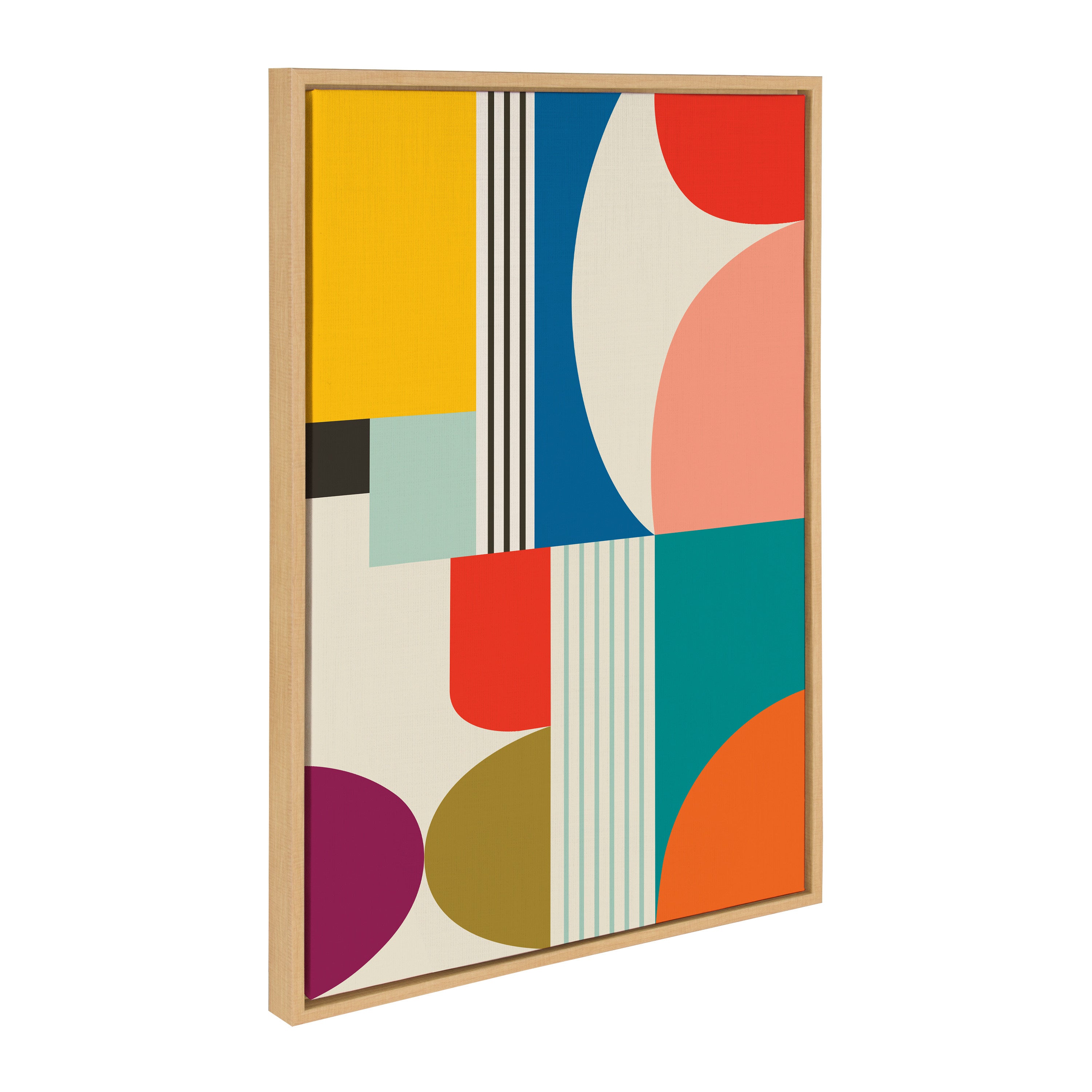 Framed Canvas Sylvie Natural 23x33 2