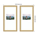 Wall Frame Florence Gold 11x20 matted to 5x7 2