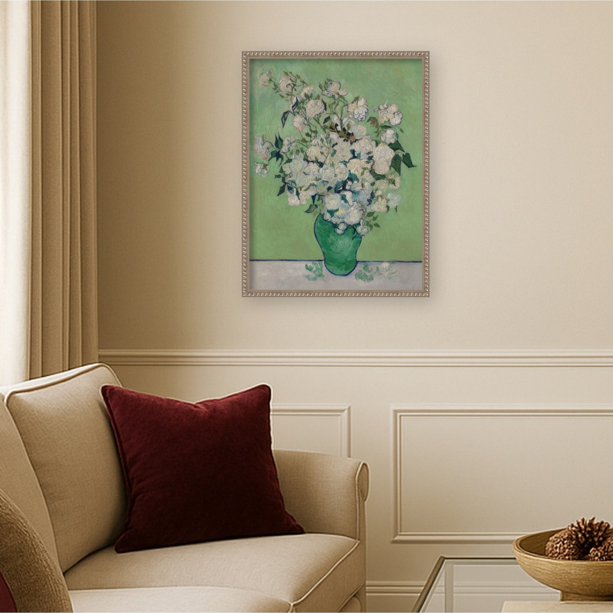 Mounted Canvas 19 x 25 Bradford Bead Silver 6