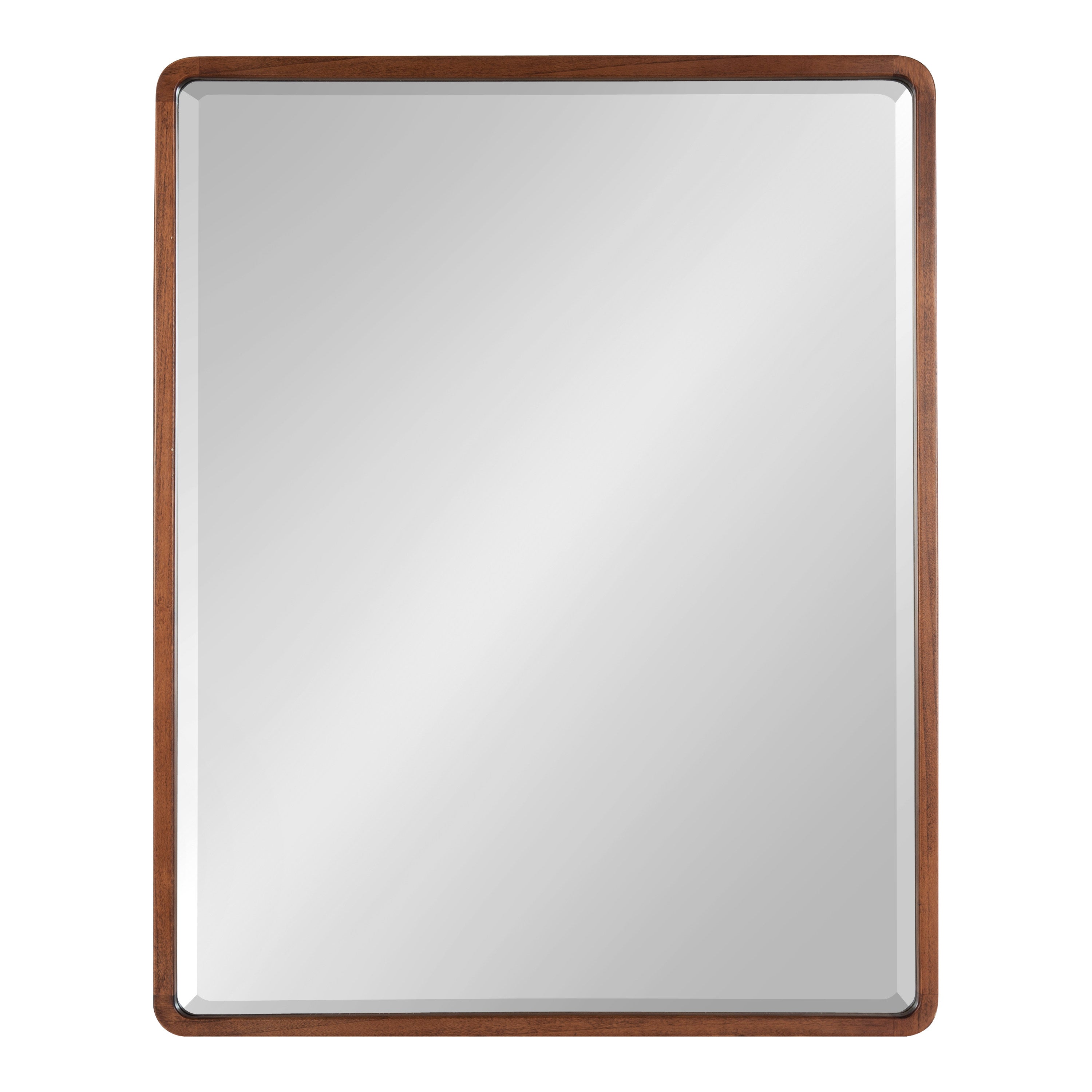 McLean Wood Radius Rectangle Wall Mirror