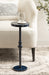 Drink Table Navy Blue 9x9x22 7