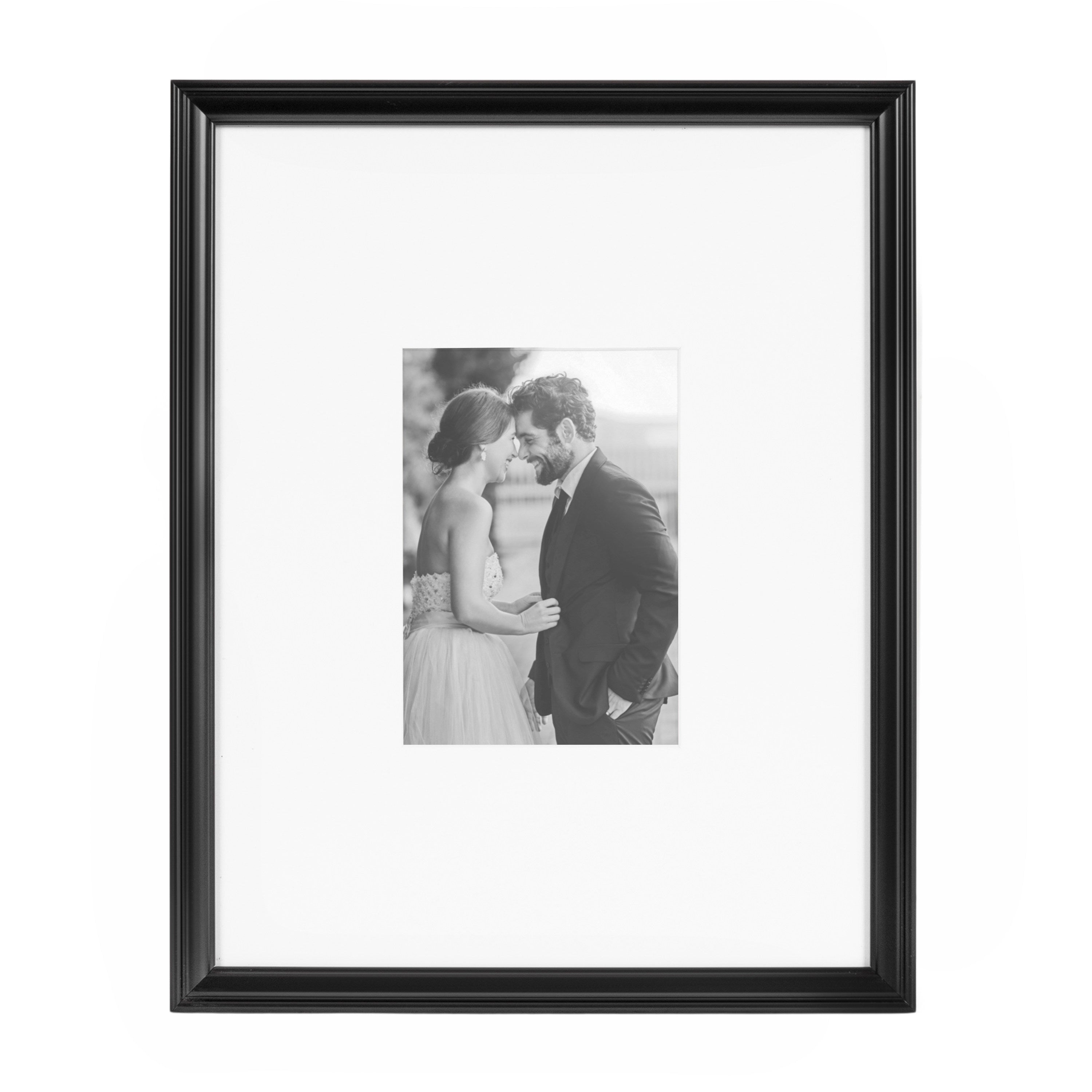 Wall Frame Black 11x14 matted to 5x7 6