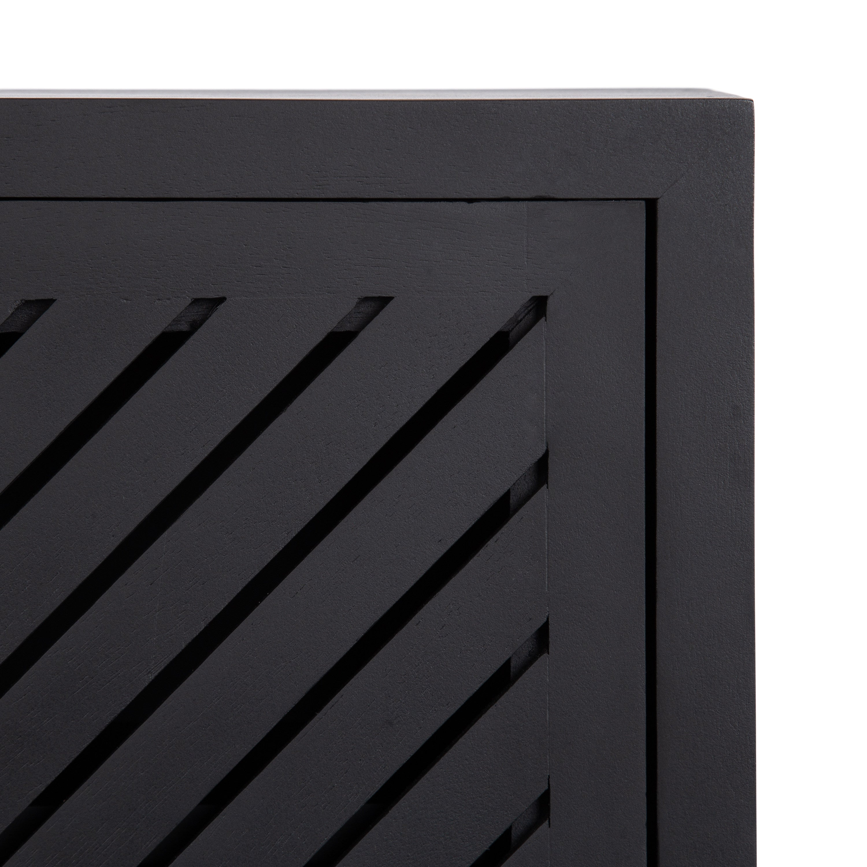 Cabinet Black 22x7x28 3