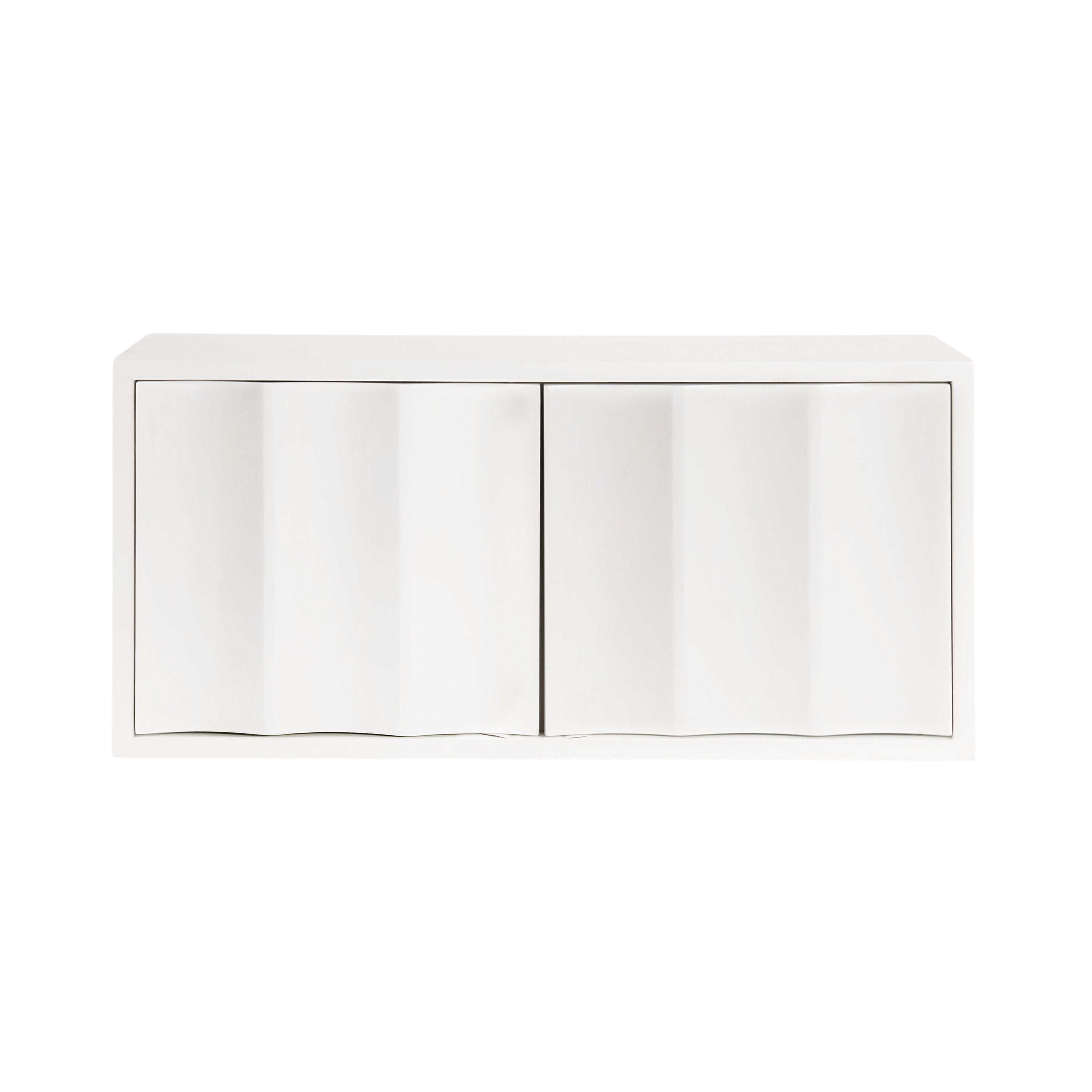 Sartell Scallop Wall Cabinet