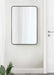 Rectangle Mirror Black 24x36 6