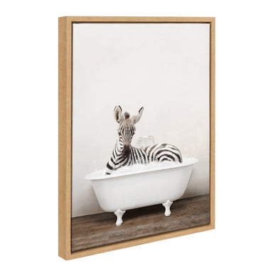 Framed Canvas Sylvie Natural 18x24 1