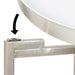 Tea Table Silver White 14x14x26 5