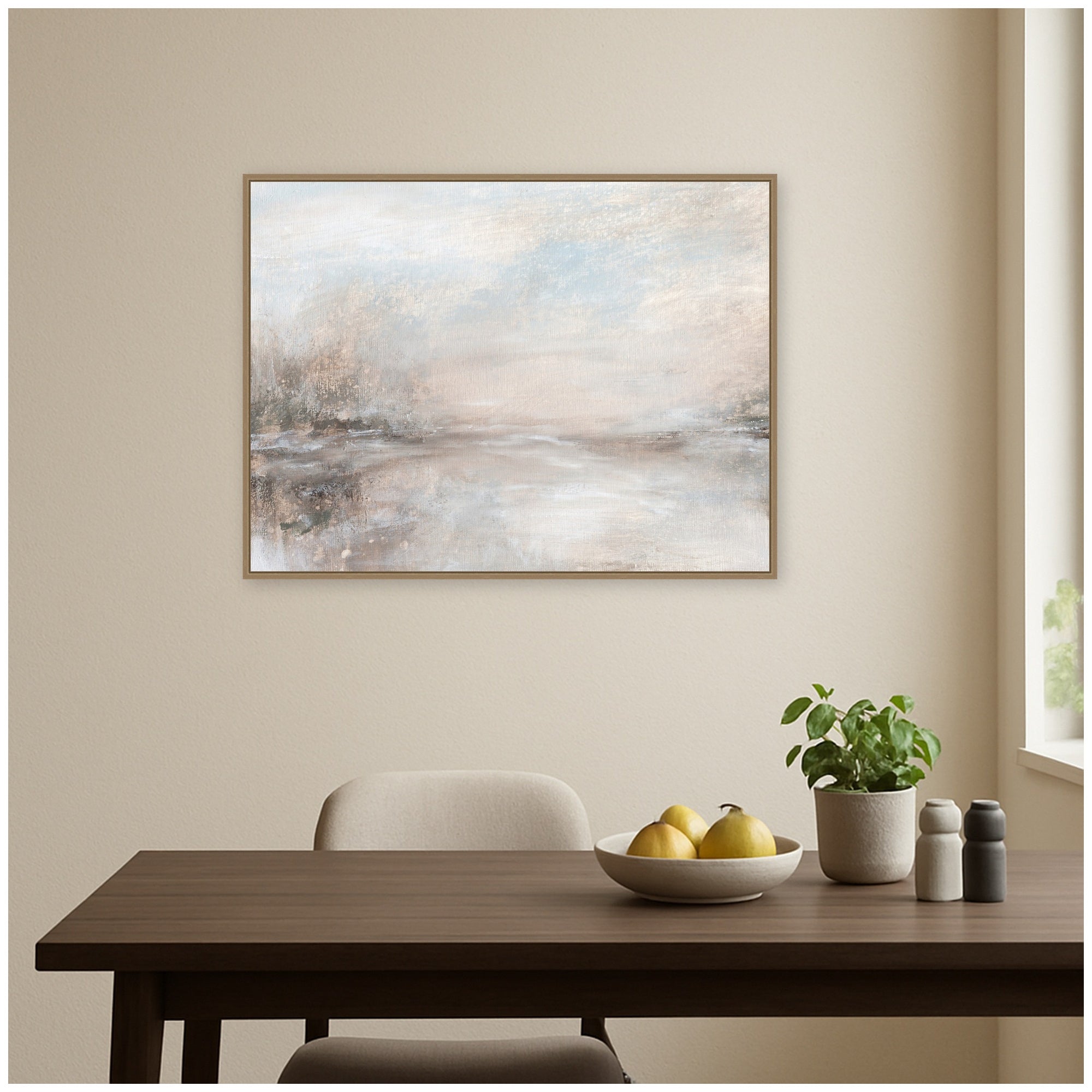 Framed Canvas 42x32 Sylvie Dark Gold 5