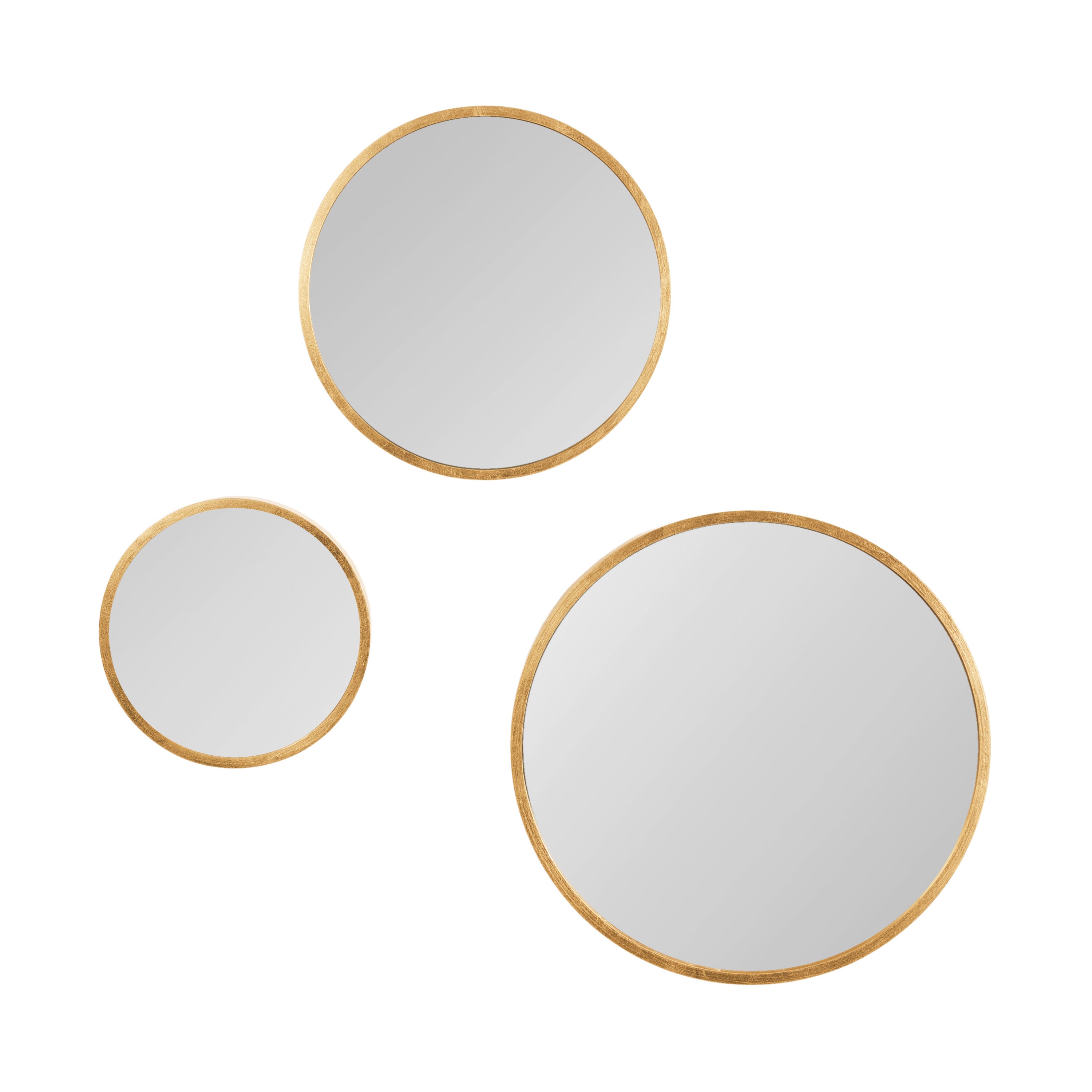 Mirror Set Gold 3pc 5