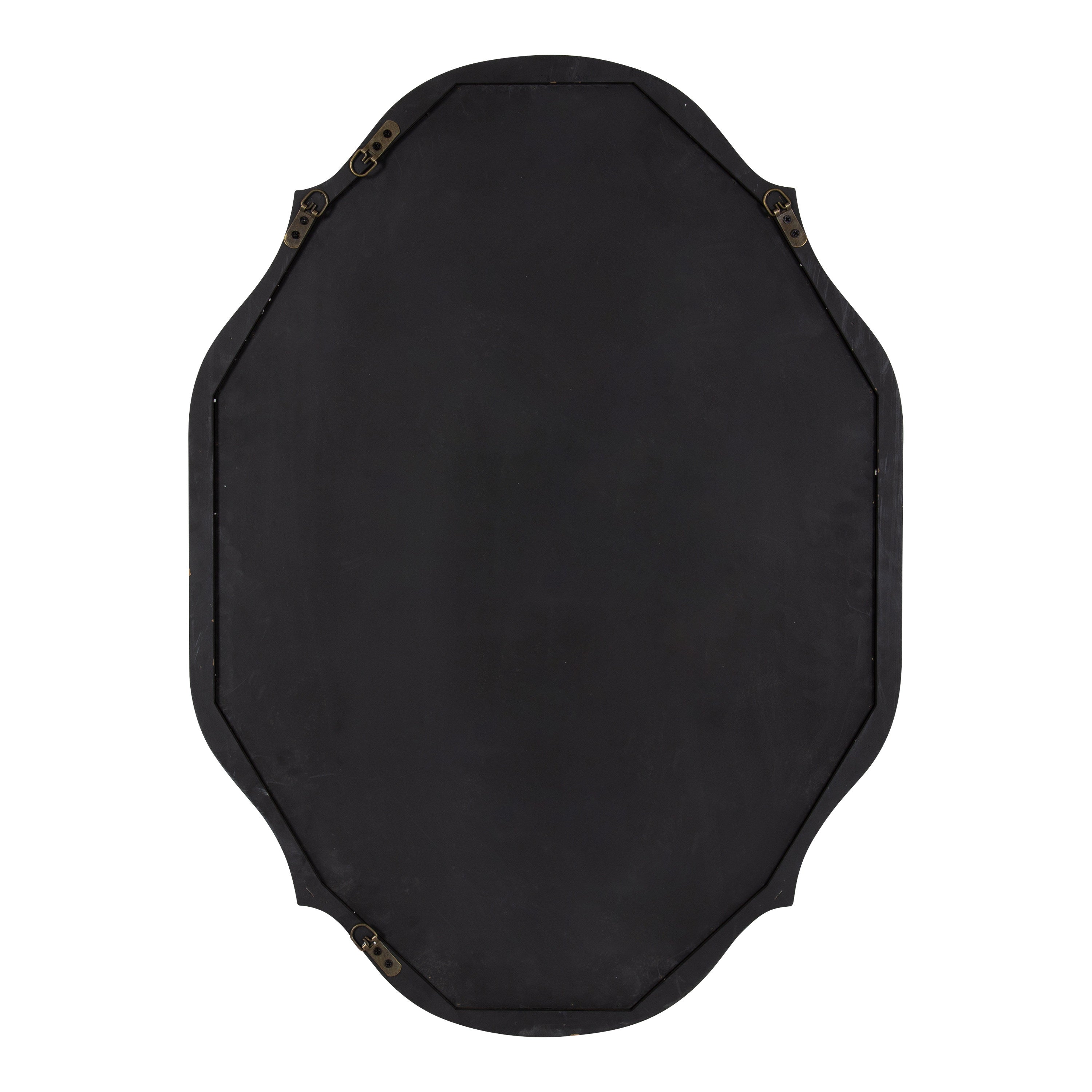 Scallop Mirror Gold 27x37 4