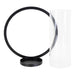 Wall Sconce Black 12" Diameter 6