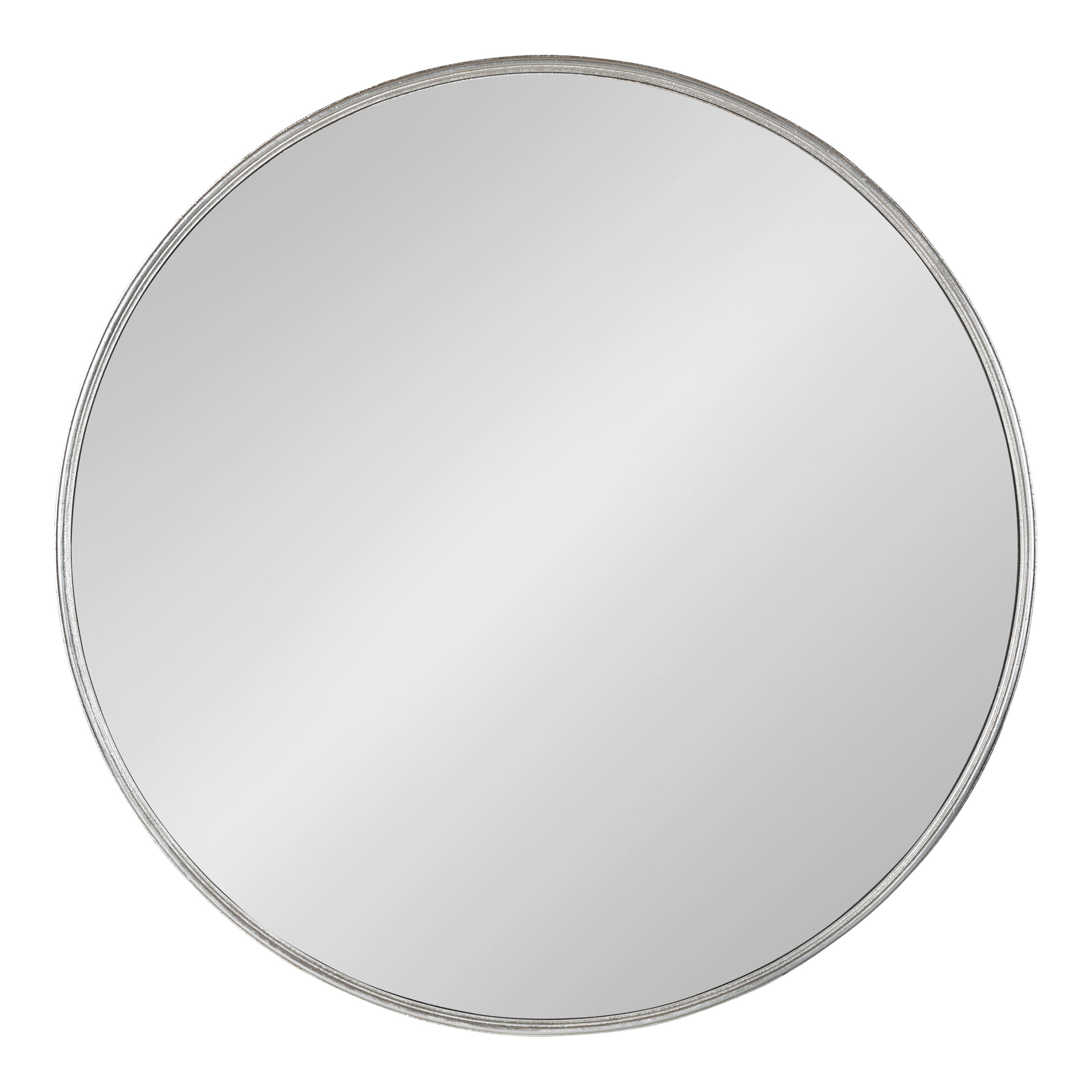 Round Mirror Silver 30" Diameter 2