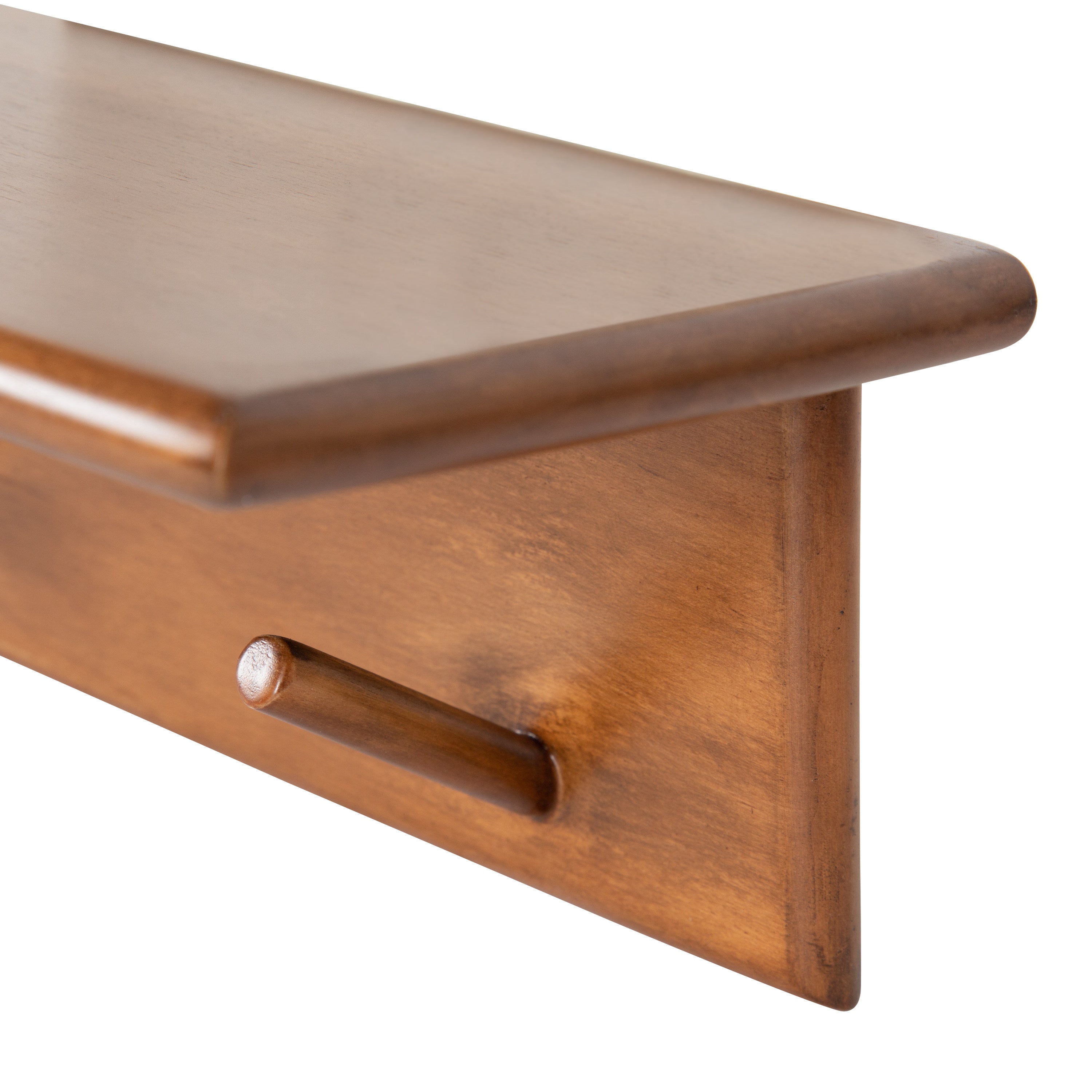 Alta Wood Shelf with 5 Posts