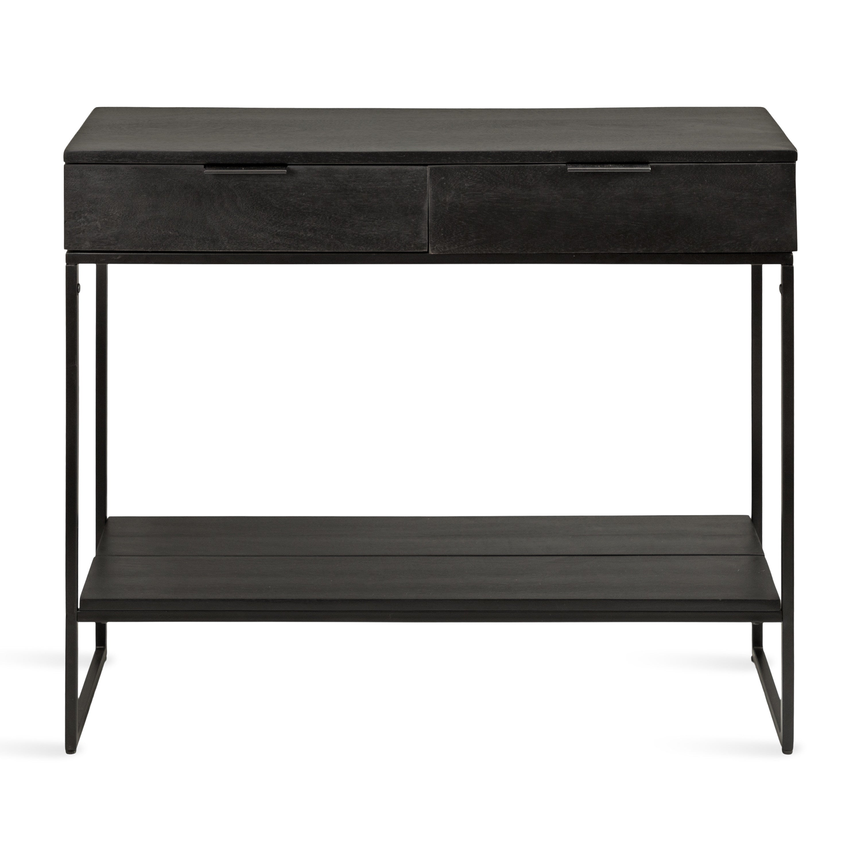 Console Table Black 36x13x31 5