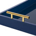 Single Tray Navy Blue Gold 10x24 3