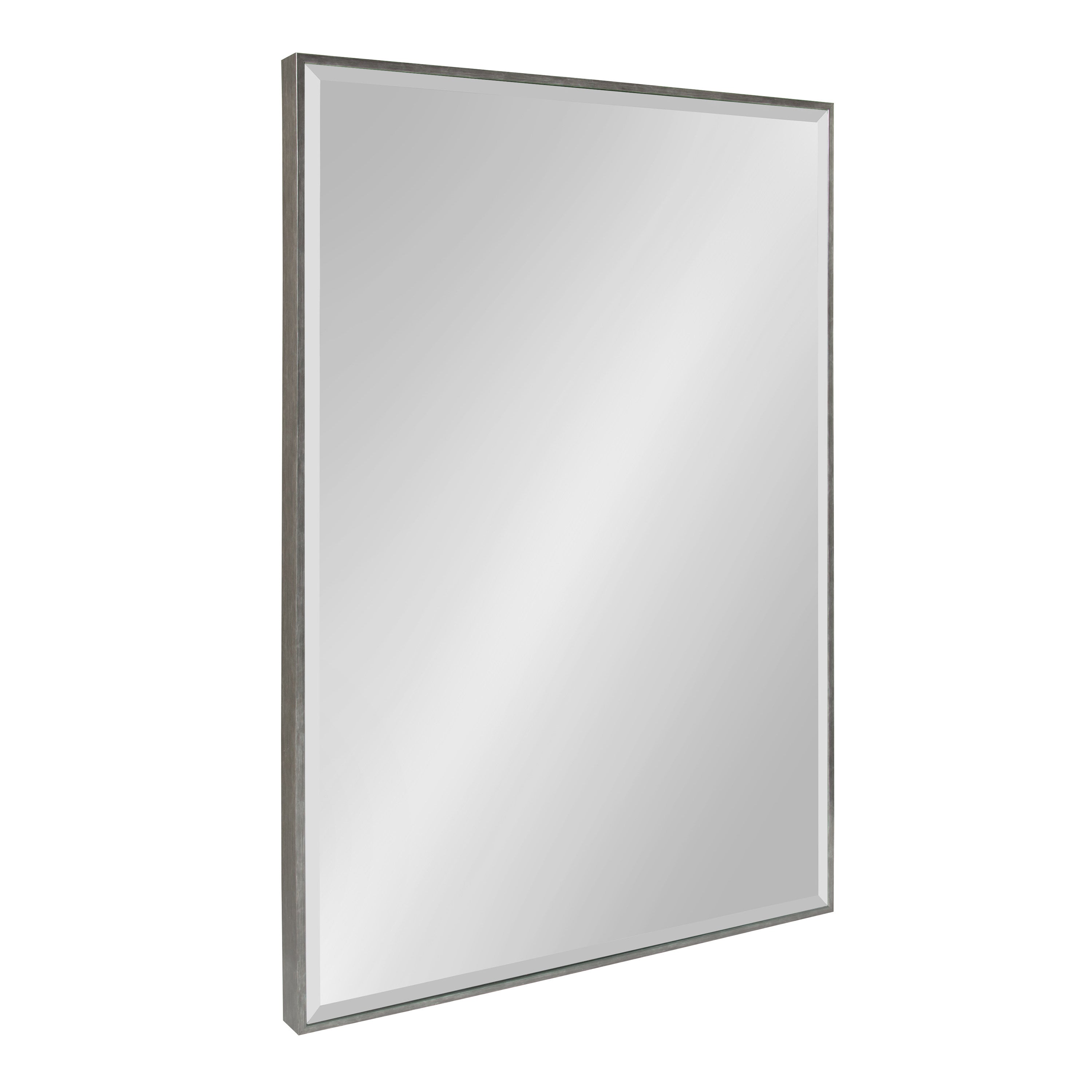 Rectangle Mirror Dark Silver 24.75x36.75 1