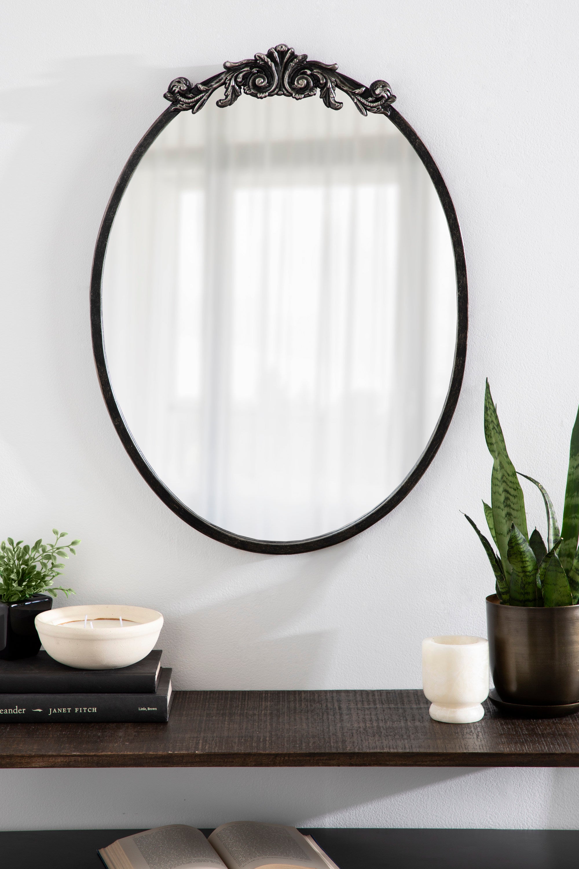 Oval Black 18x24 6