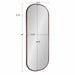 Full Length Mirror Bronze 16x48 5