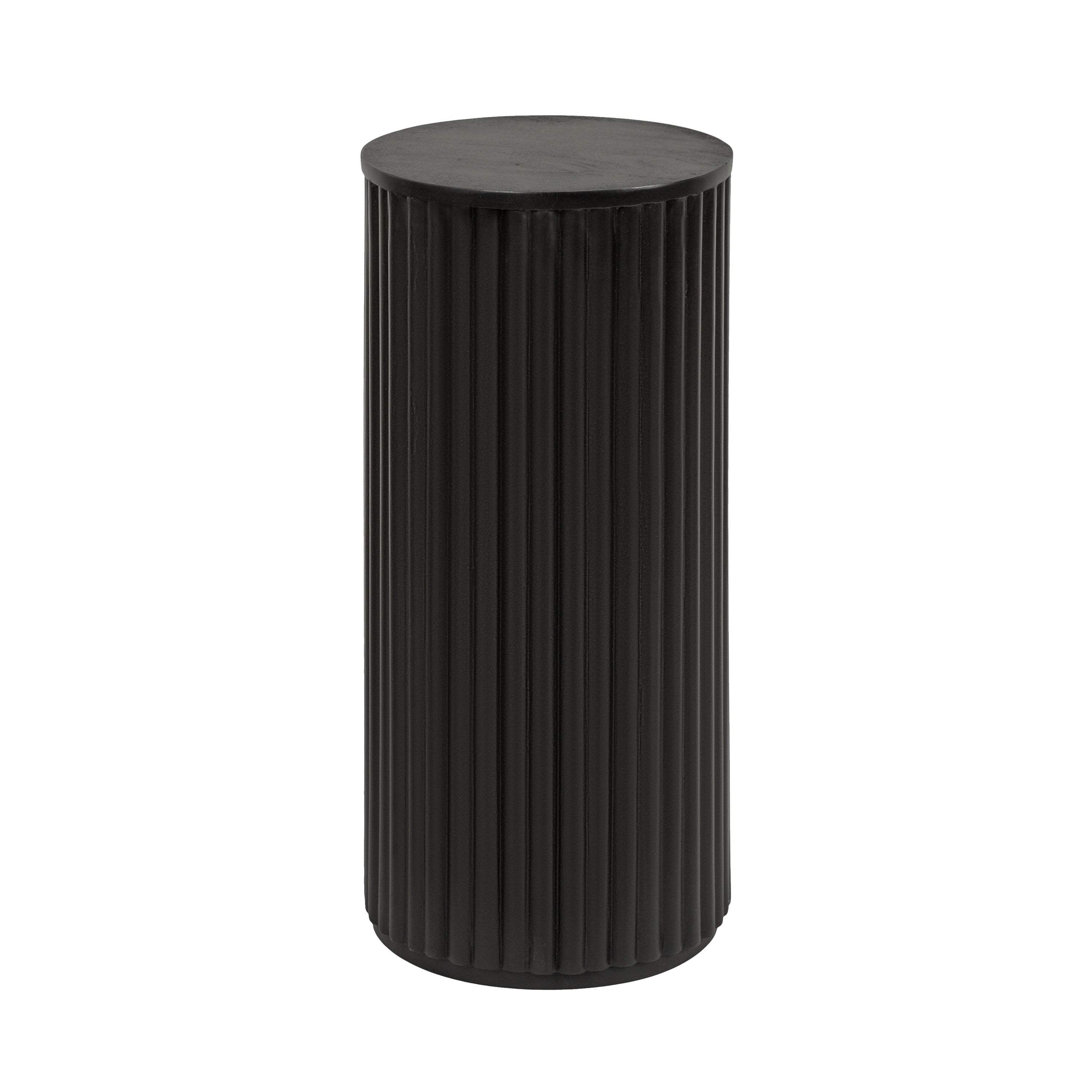 Drink Table Black 10x10x22 1