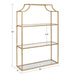 Accent Shelf Gold 21x30 2