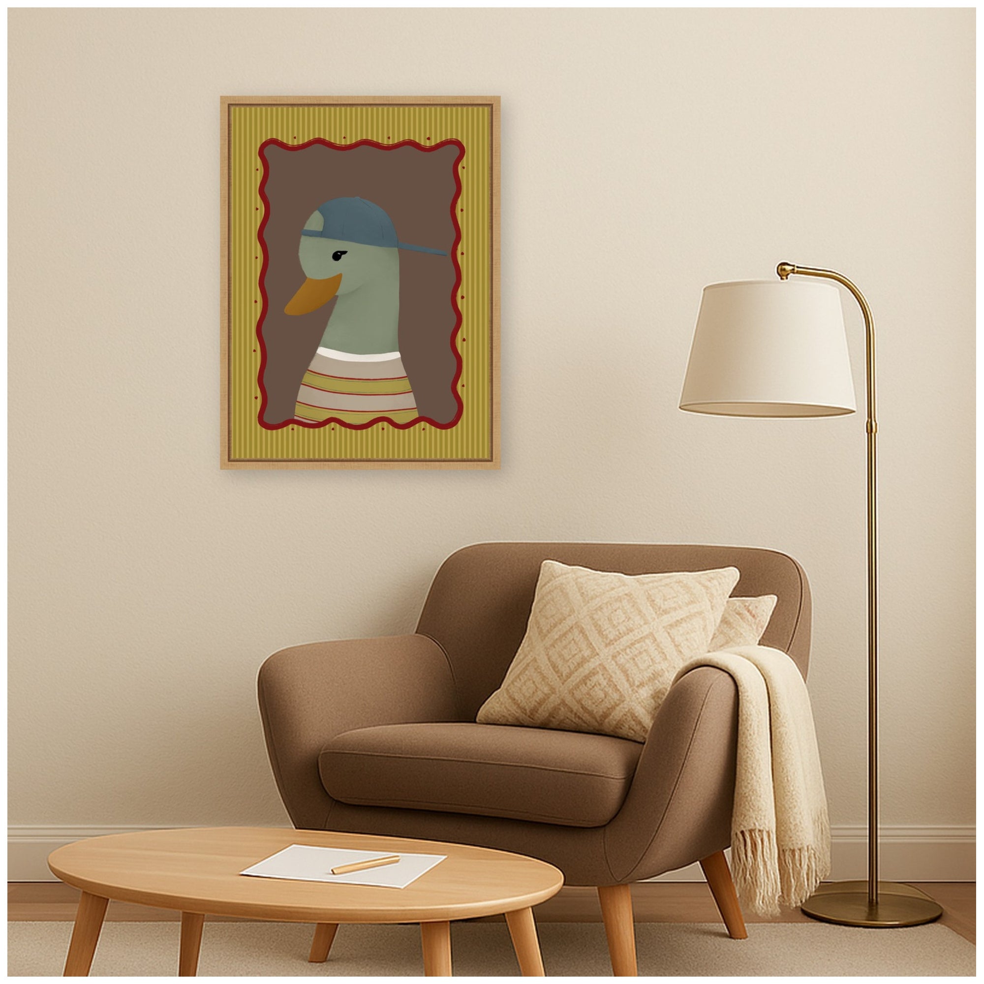 Framed Canvas 18x24 Sylvie Natural 7