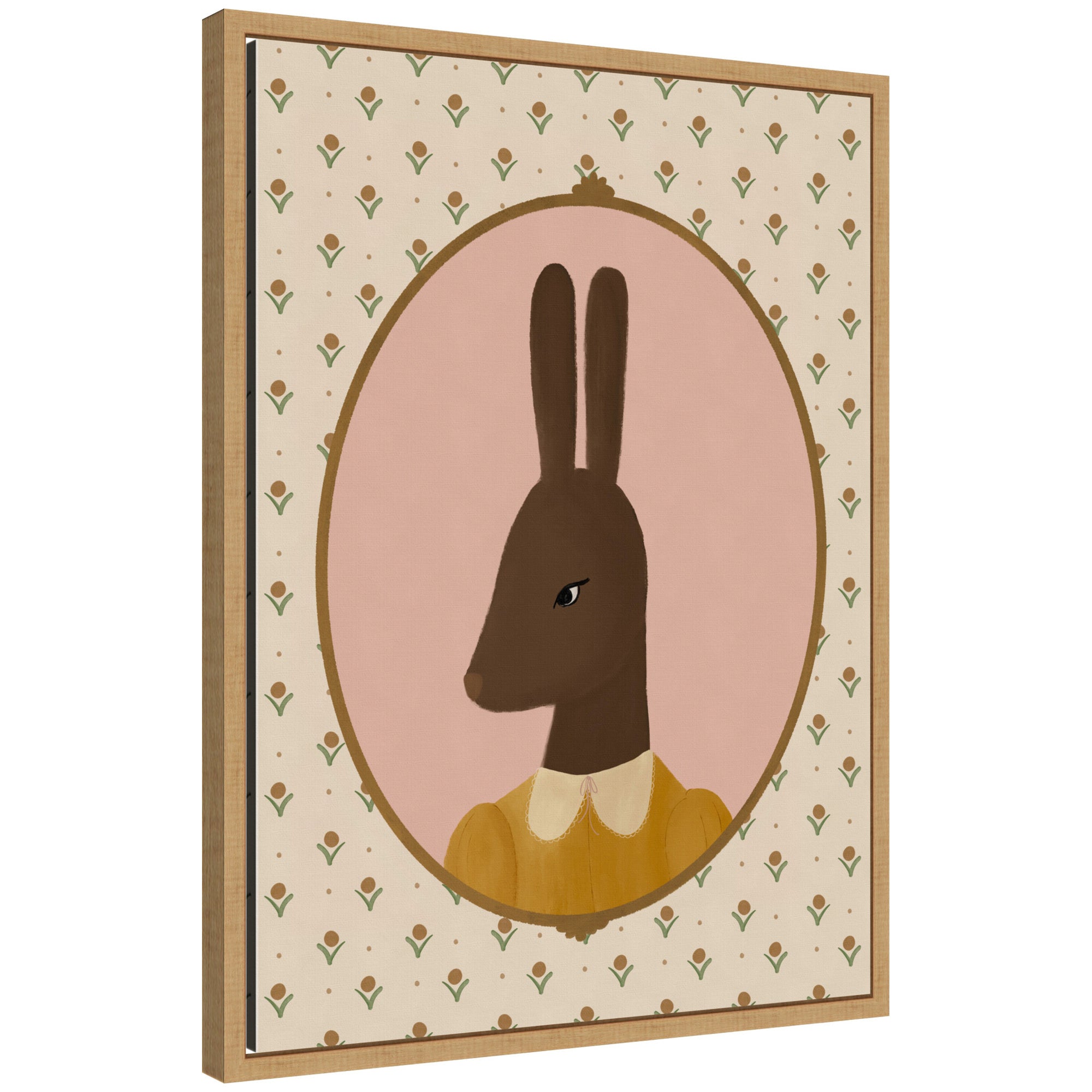 Framed Canvas 18x24 Sylvie Natural 1