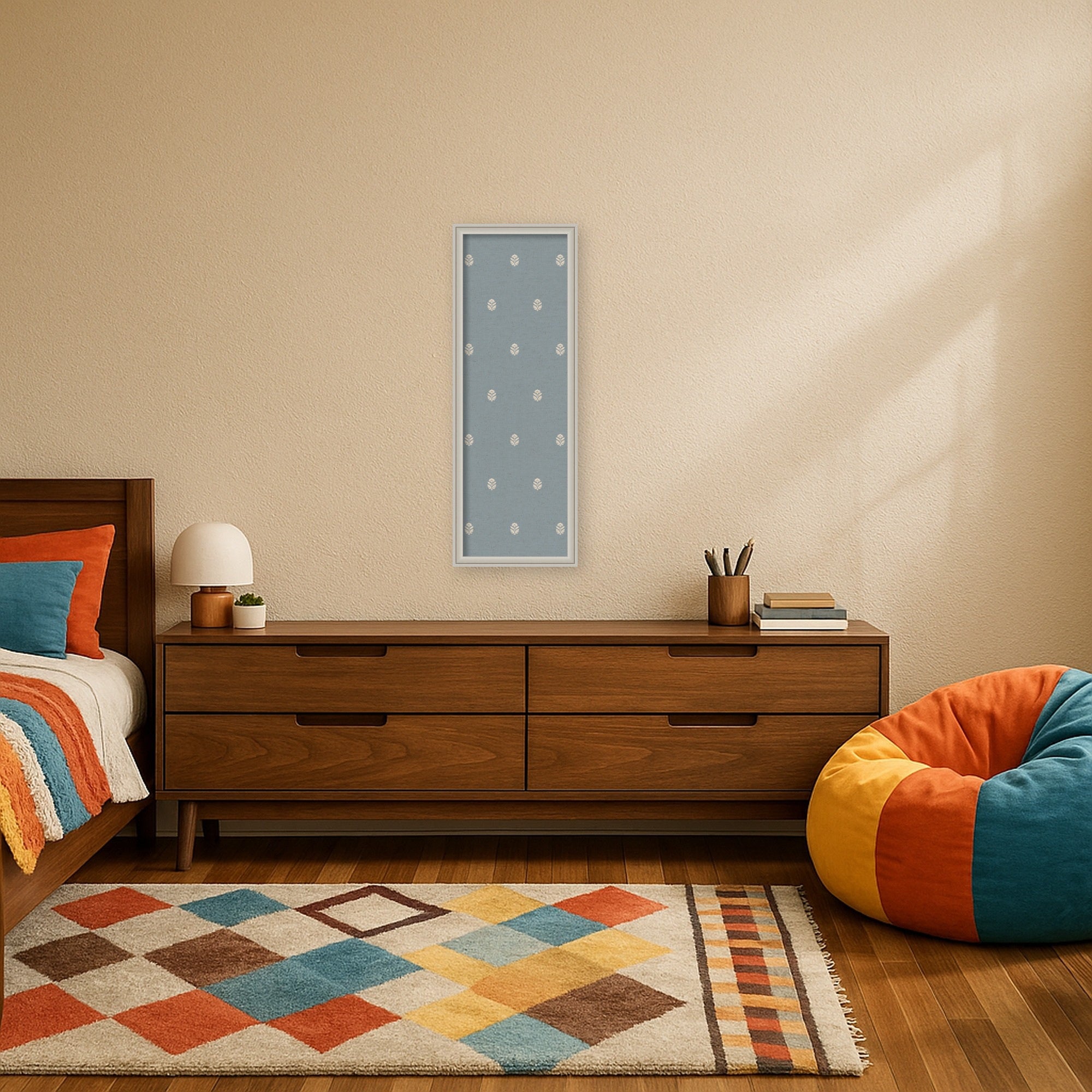 Magnetic Canvas 14x38 Florence Silver 7