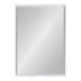 Rectangle Mirror White 18x24 2
